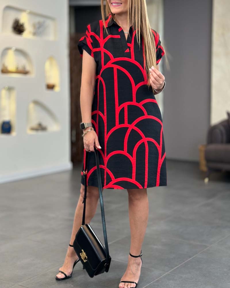 Laluna® | Kısa Kollu Elbise Modeli