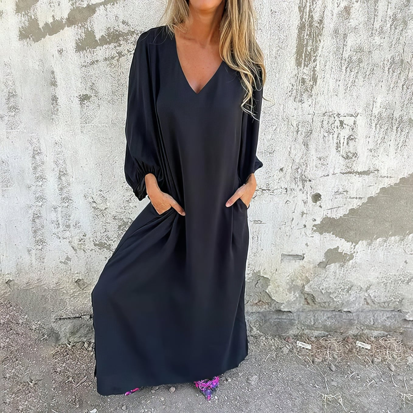 Lisana™ | Cepli Boho Uzun Elbise